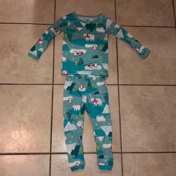 Cat & Jack Girls 2 Piece Sleepwear Set New Size 18